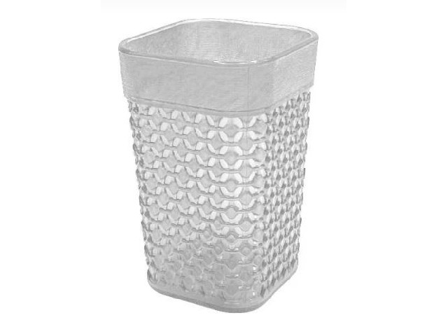 Стакан для ванной комнаты Plast Team Neo Luxe горный хрусталь